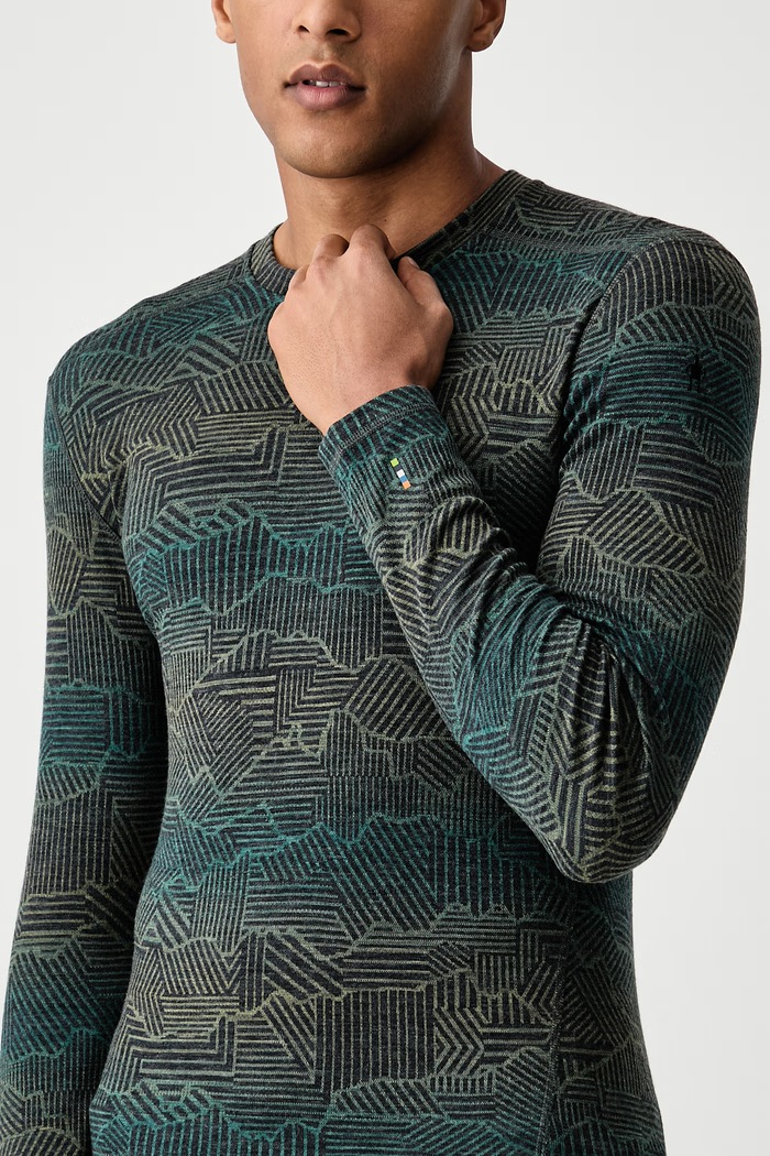 Odzież Smartwool Longsleeve funkcyjny męski z wełny merino SW016350R421 zielony