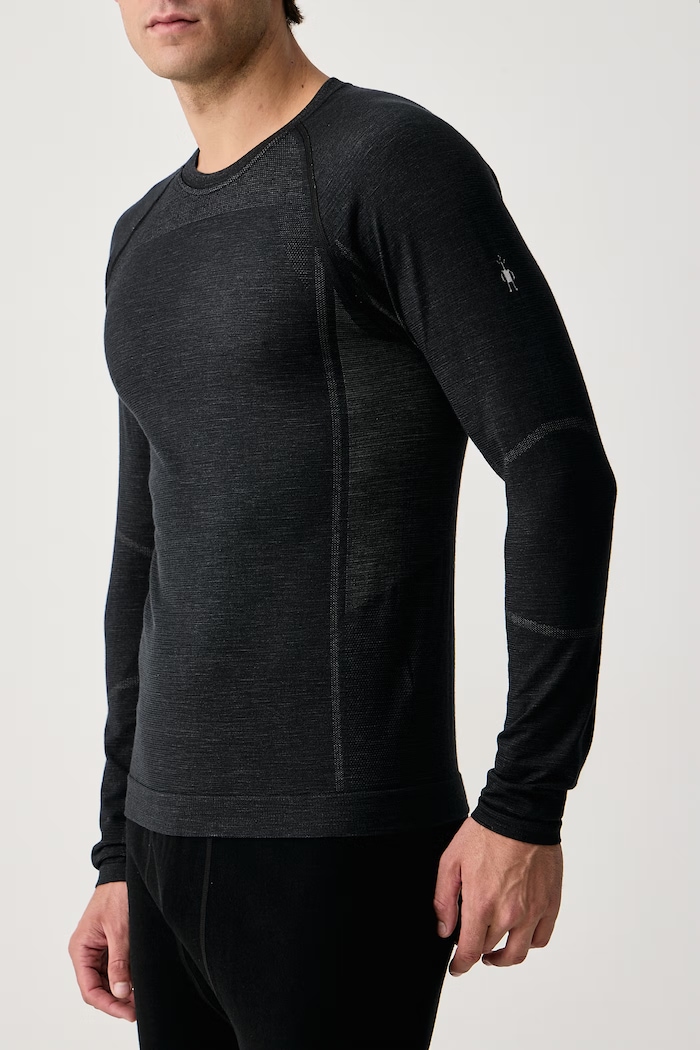 Odzież Smartwool Longsleeve termoaktywny męski z wełną merino SW0028680011 czarny