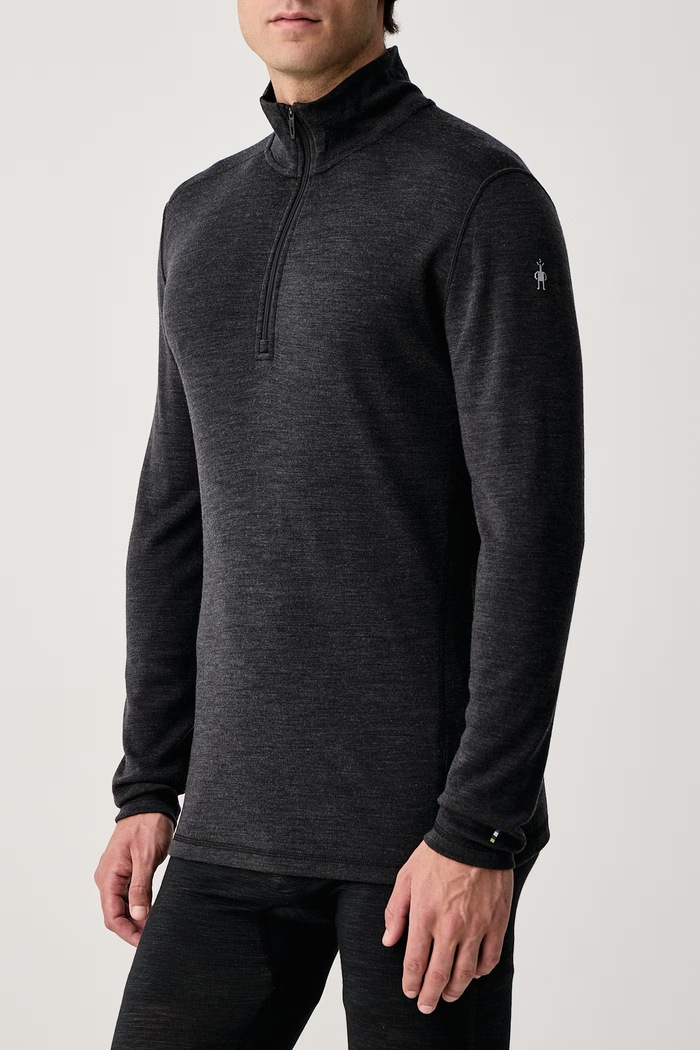 Longsleeve funkcyjny męski z wełny merino Smartwool SW0028220101 szary