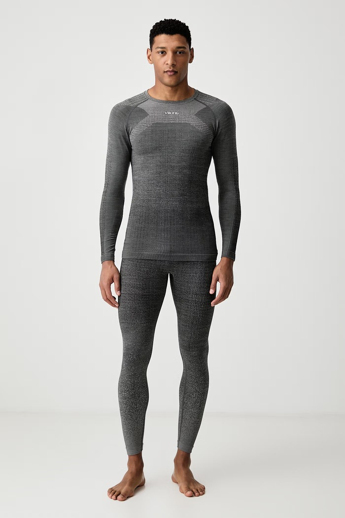 Viking Kombinezon funkcyjny męski z dodatkiem merino Altis Set Merino czarny 500.28.5642
