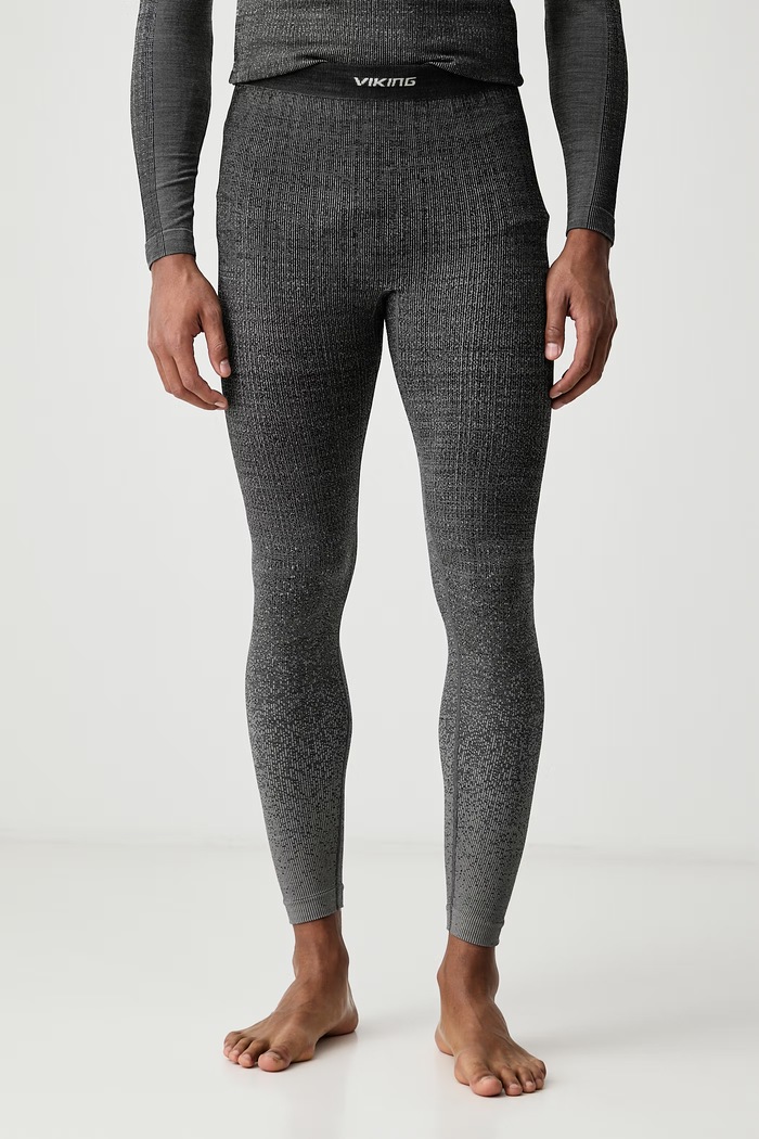 Kombinezon funkcyjny męski z dodatkiem merino Altis Set Merino Viking 500.28.5642 czarny