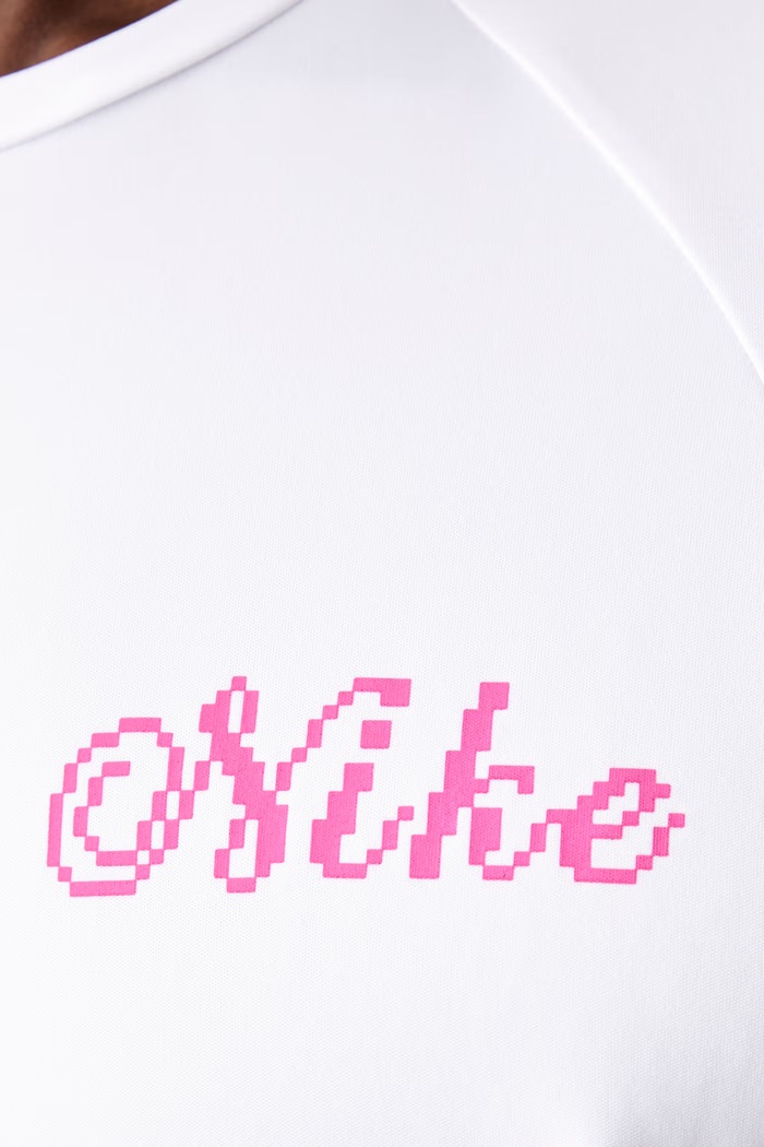 T-shirt kąpielowy męski Nike NESSG561 biały