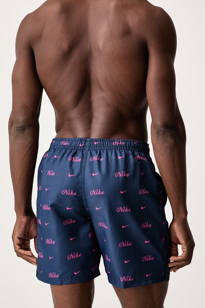 Nike Szorty kąpielowe męskie NESSG559 granatowy AW26