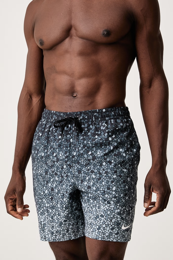Nike Szorty kąpielowe męskie NESSG556 szary AW26