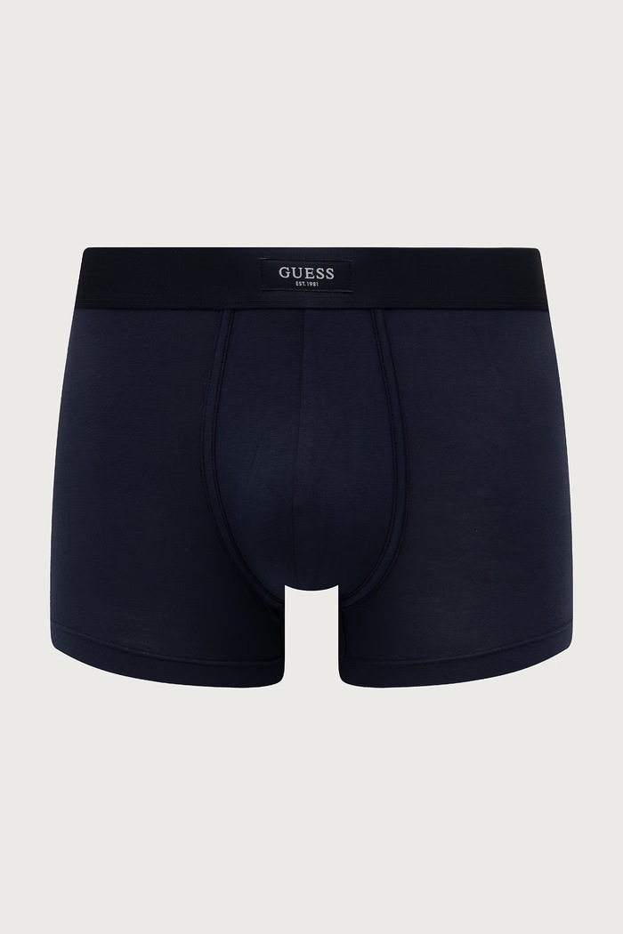 Guess Priliehavé boxerky pánske JAVIER 3-pak U6BG14.K5394 tmavomodrá AW26