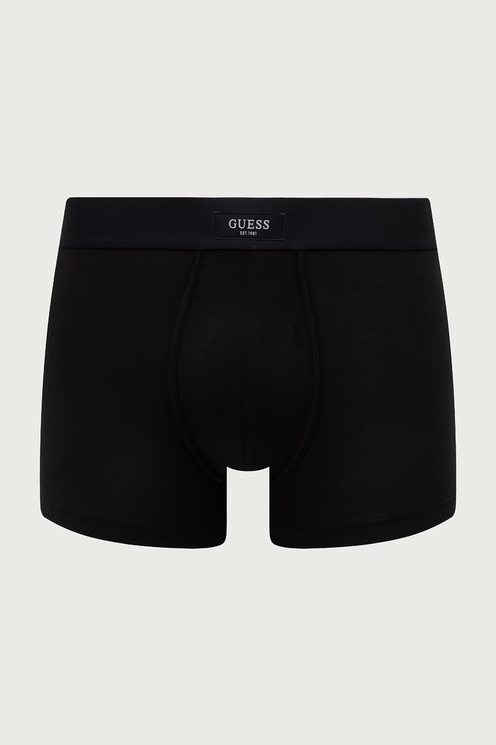 Guess Priliehavé boxerky pánske JAVIER 3-pak U6BG14.K5394 čierna AW26