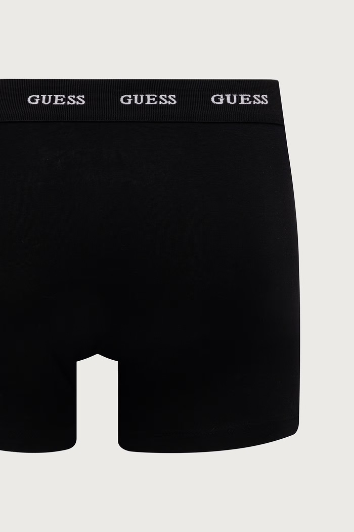 Guess Priliehavé boxerky pánske bavlnené s elastanom JOE 3-pak U6BG13.K5393
