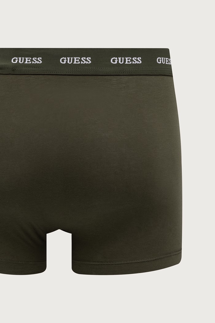Guess Priliehavé boxerky pánske bavlnené s elastanom JOE 3-pak U6BG12.K5392