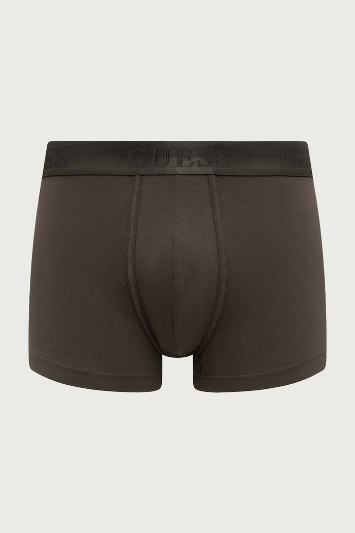 Bokserki męskie bawełniane z elastanem JOE 3-pack Guess U6BG08.K5375 czarny