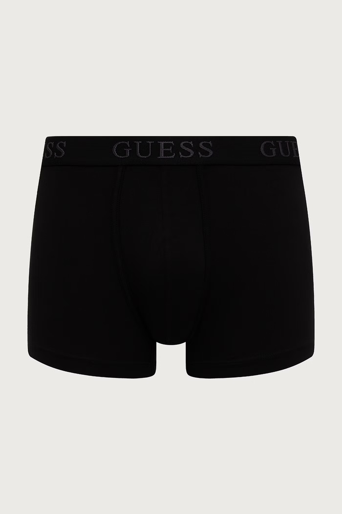 Odzież Guess Bokserki dopasowane męskie bawełniane z elastanem JOE 3-pack U6BG05.K5371 zielony