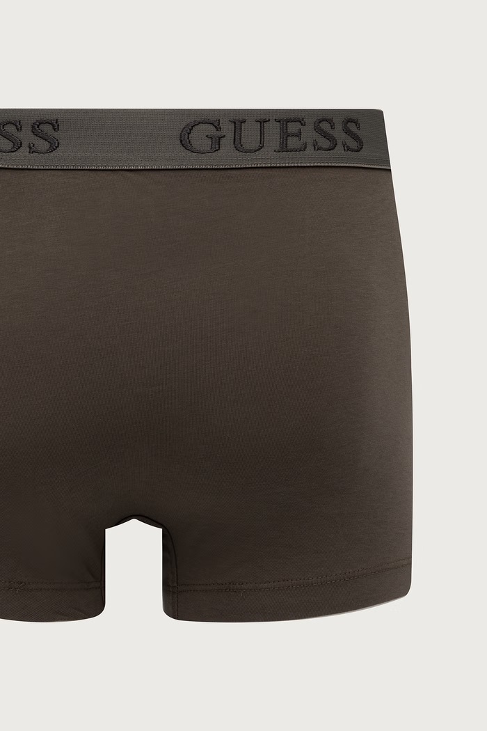 Guess Bokserki dopasowane męskie bawełniane z elastanem JOE 3-pack U6BG05.K5371
