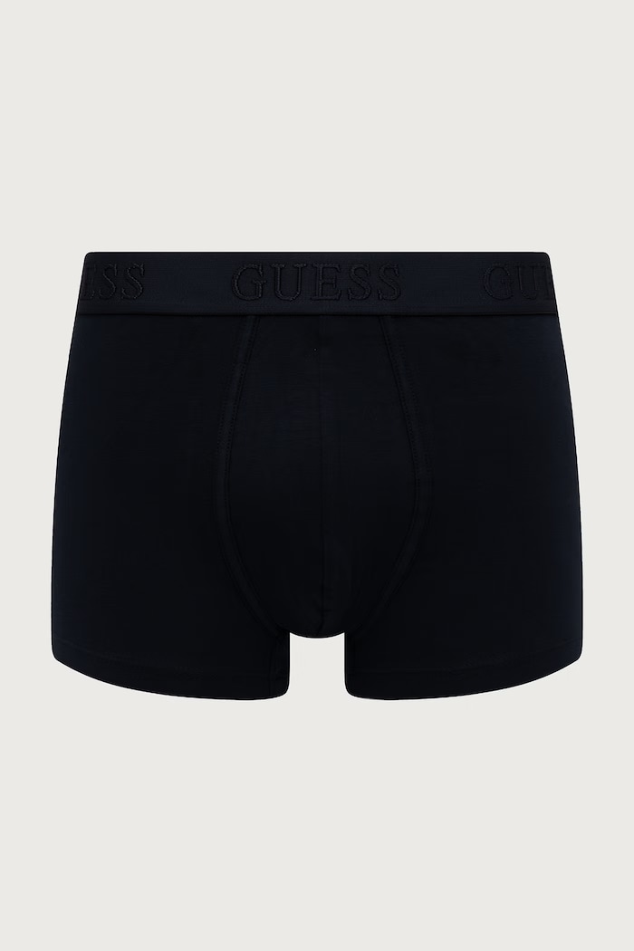 Guess Přiléhavé boxerky pánské bavlněné s elastanem JOE 3-pack U6BG05.K5371 černá AW26