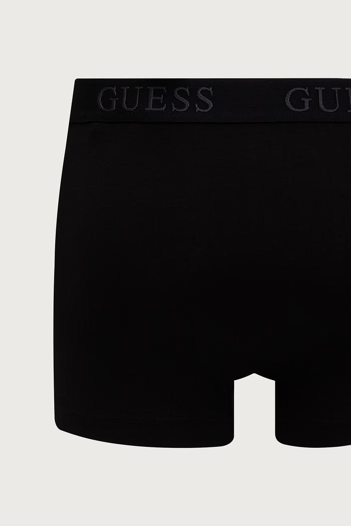 Guess Bokserki dopasowane męskie bawełniane z elastanem JOE 3-pack U6BG05.K5371
