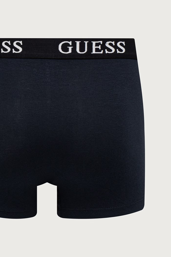 Odzież Guess Bokserki męskie z bawełną 3-pack U6BG03.K5365 granatowy