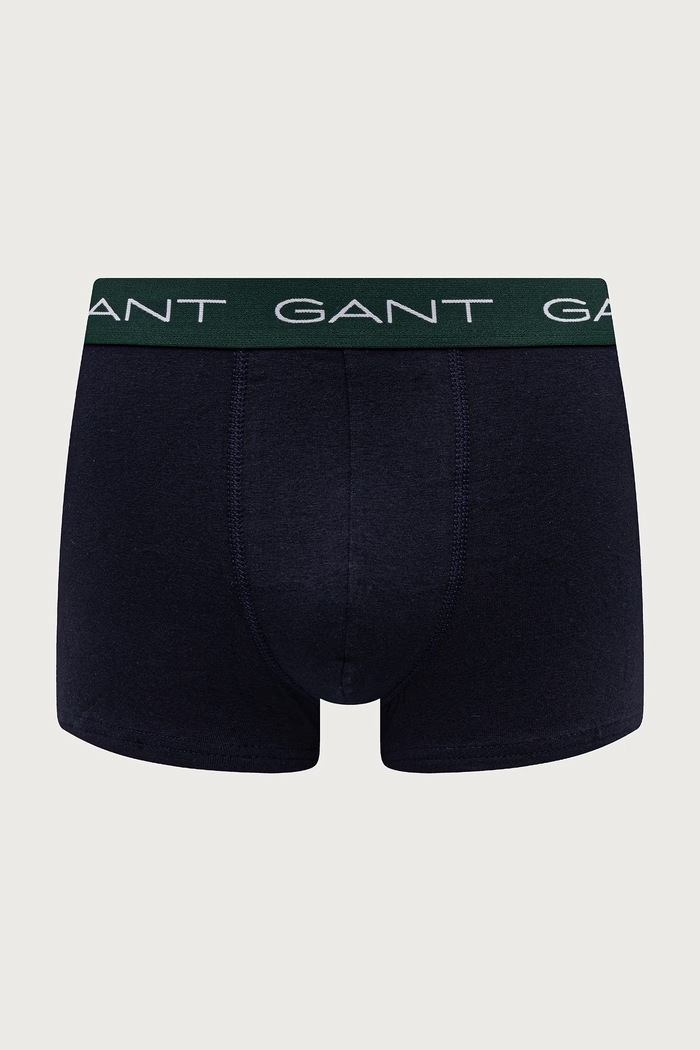 Boxerky pánske bavlnené s elastanom 3-pak Gant 902633003 biela