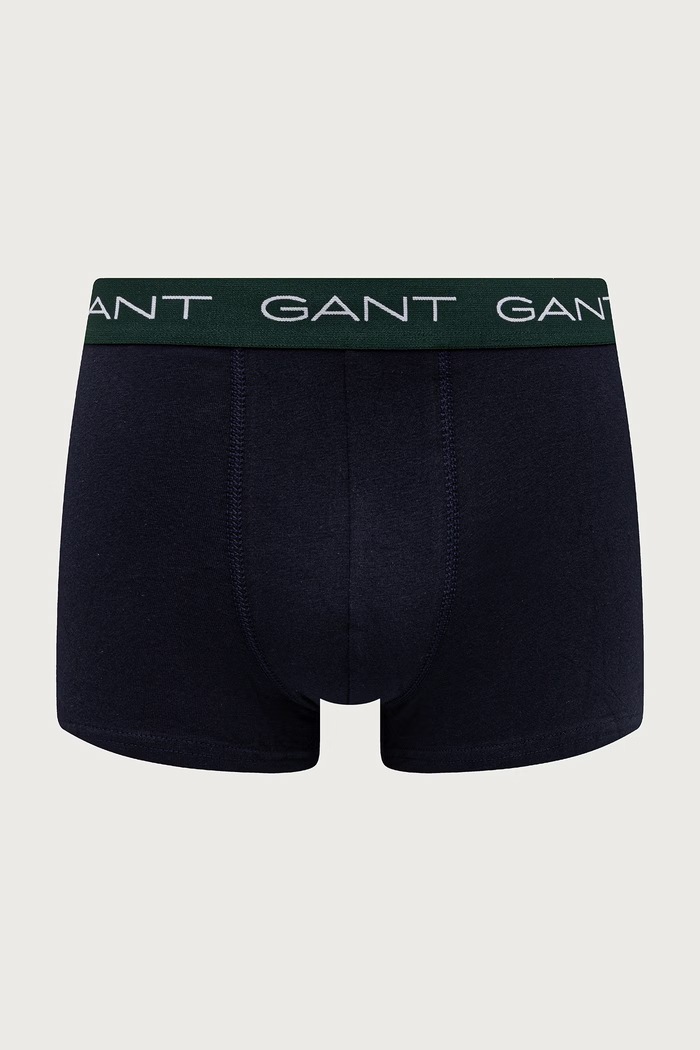 Oblečenie Gant Boxerky pánske bavlnené s elastanom 3-pak 902633003 tmavomodrá