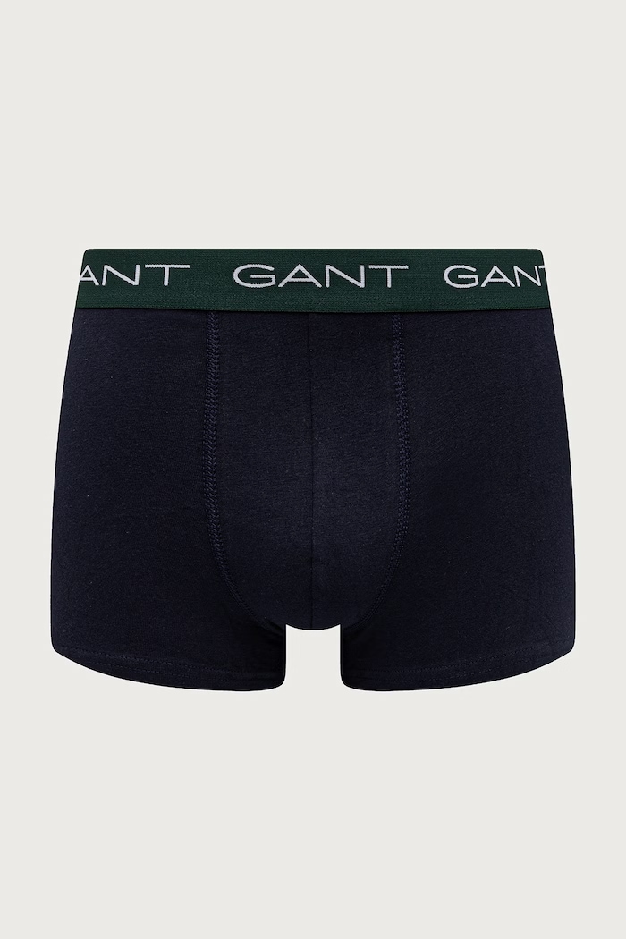 Oblečenie Gant Boxerky pánske bavlnené s elastanom 3-pak 902633003 tmavomodrá