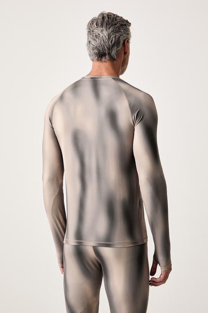 Odzież Peak Performance Longsleeve funkcyjny męski G80592020 brązowy