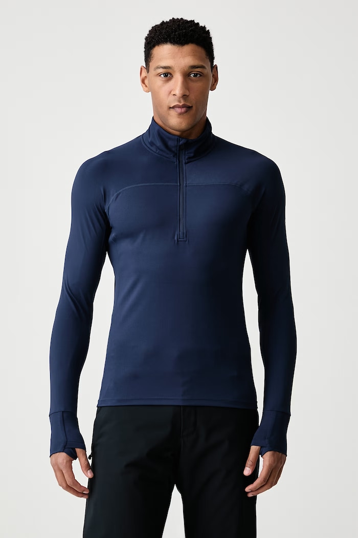 Rossignol Longsleeve funkcyjny męski granatowy RLPML01