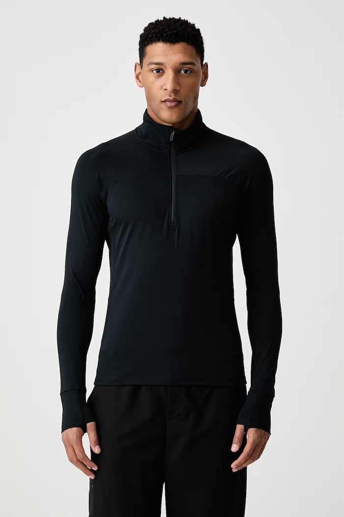 Rossignol Longsleeve funkcyjny męski czarny RLPML01