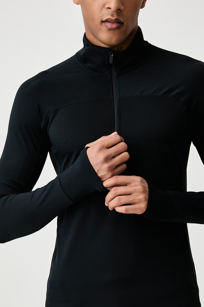 Odzież Rossignol Longsleeve funkcyjny męski RLPML01 czarny