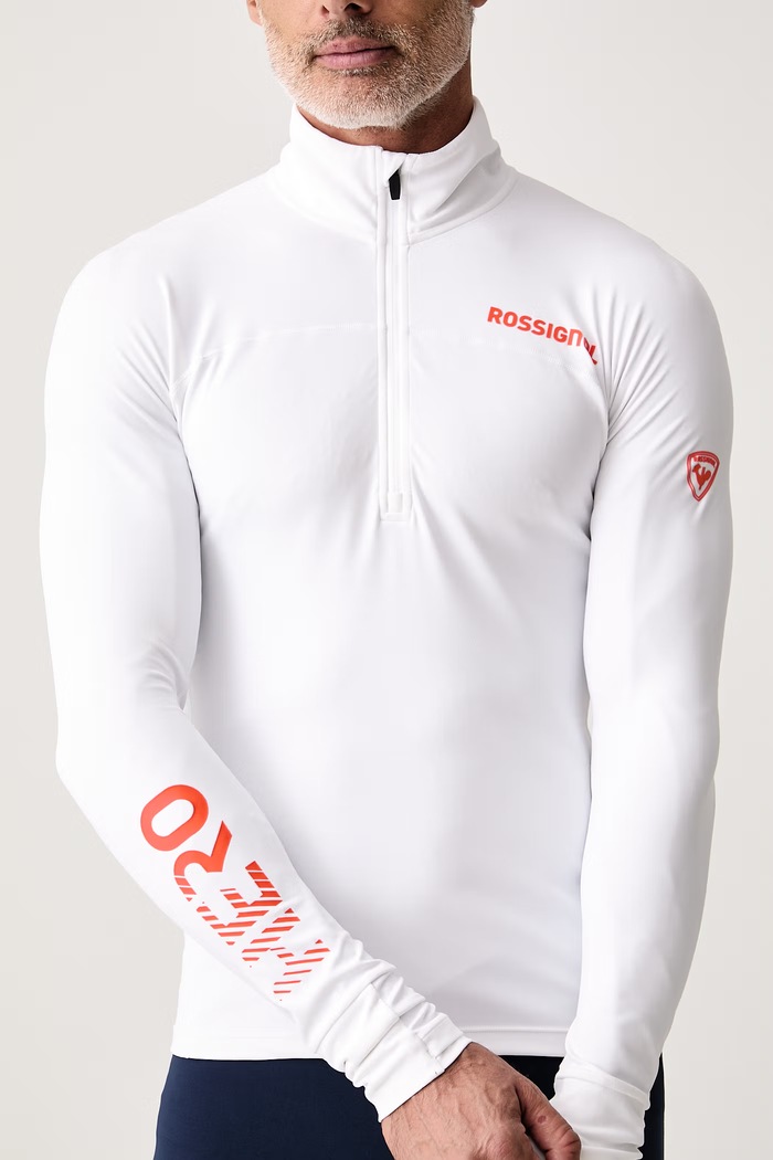 Longsleeve funkcyjny męski HERO Rossignol RLPML12 biały