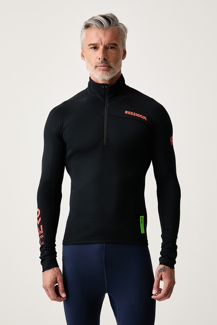 Rossignol Longsleeve funkcyjny męski HERO czarny RLPML12