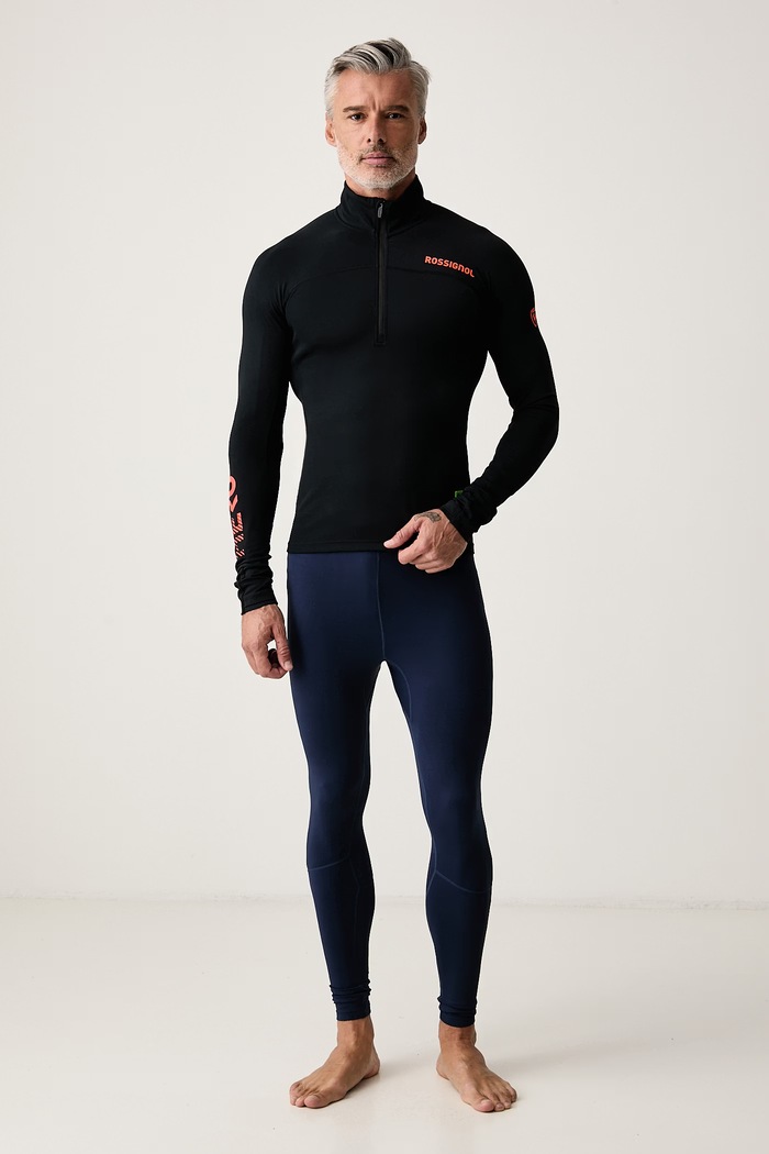 Rossignol Longsleeve funkcyjny męski HERO RLPML12 czarny AW26