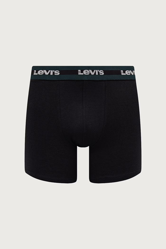 Oblačila Levi's Boksarice moške paket 3 kosov 37149.1440 črna