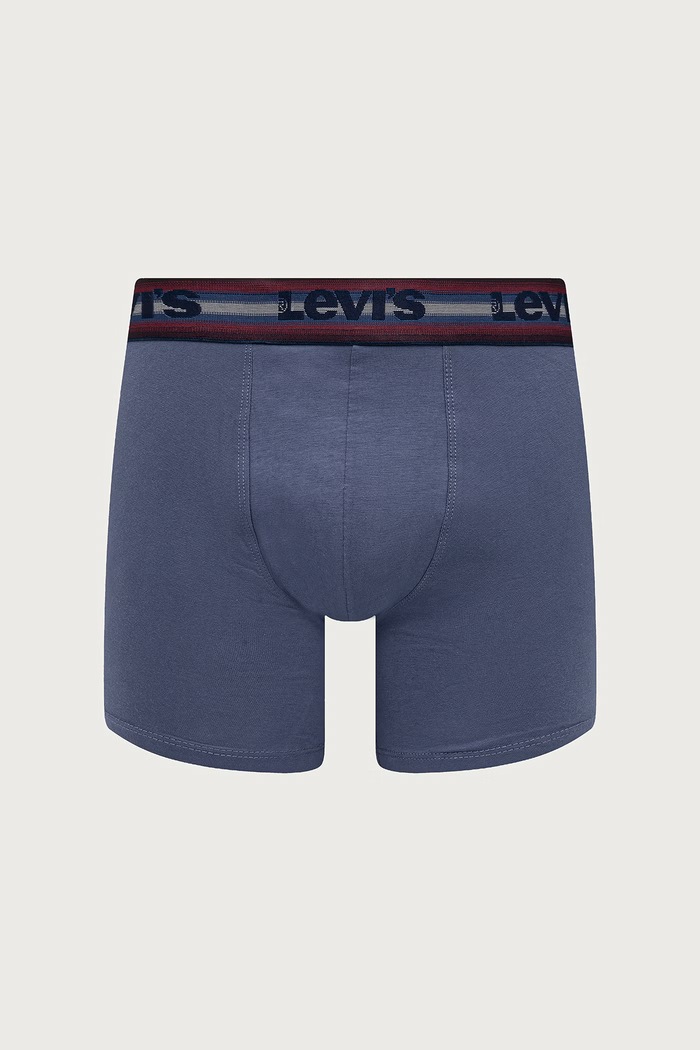 Levi's Bokserice za muškarce od pamuka s elastanom 3-pack 37149.1439 mornarsko plava AW26