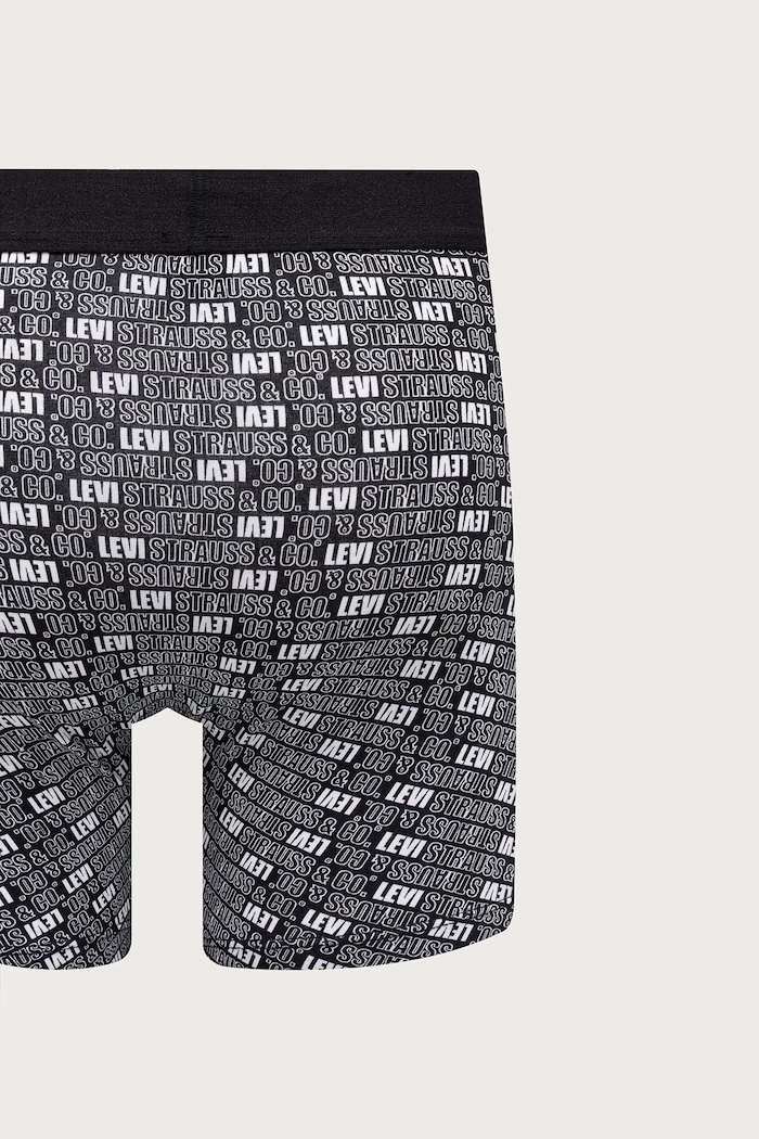 Boksarice moške bombažne z elastanom paket 3 kosov Levi's črna 37149.1437