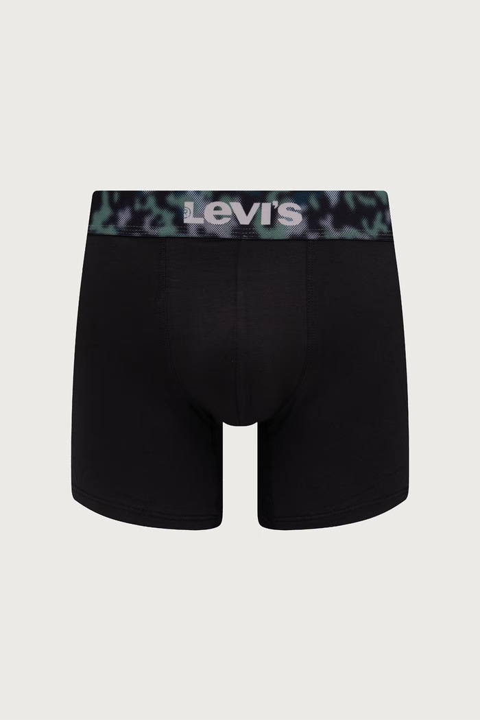 Levi's uske bokserice za muškarce s pamukom 2-pack 37149.1435 crna AW26