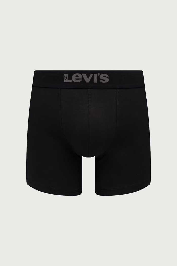 Odjeća Levi's uske bokserice za muškarce s pamukom 2-pack 37149.1435 crna