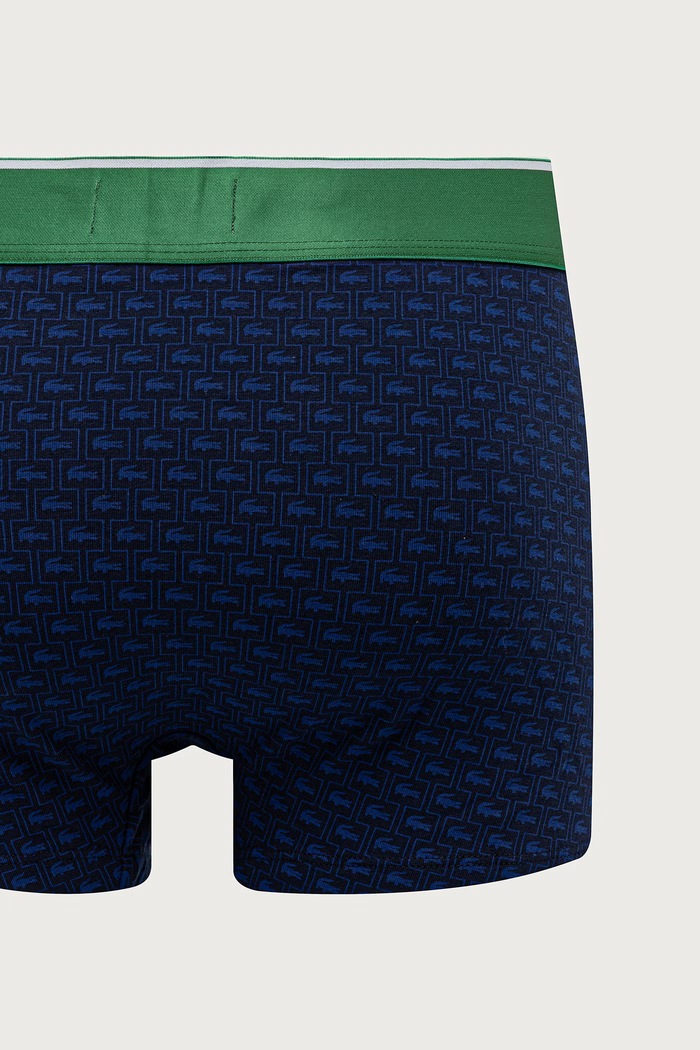 Lacoste Bokserki dopasowane męskie bawełniane z elastanem 3-pack 5H5521