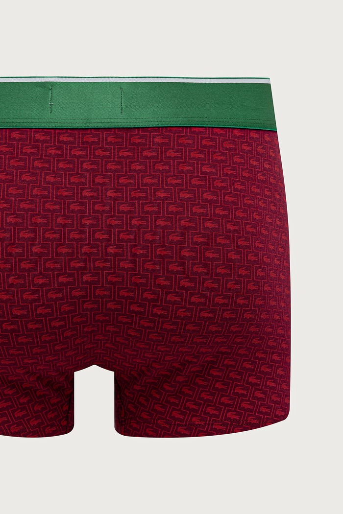 Lacoste Bokserki dopasowane męskie bawełniane z elastanem 3-pack 5H5521