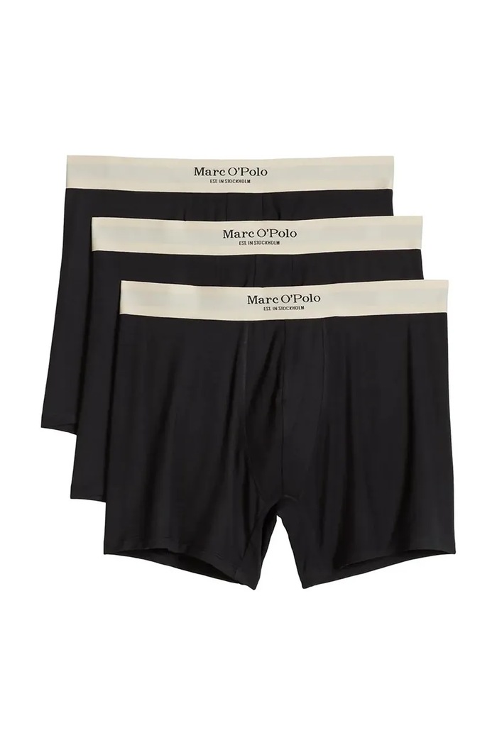 Marc O'Polo Bokserki męskie z modalem 3-pack czarny 10229237