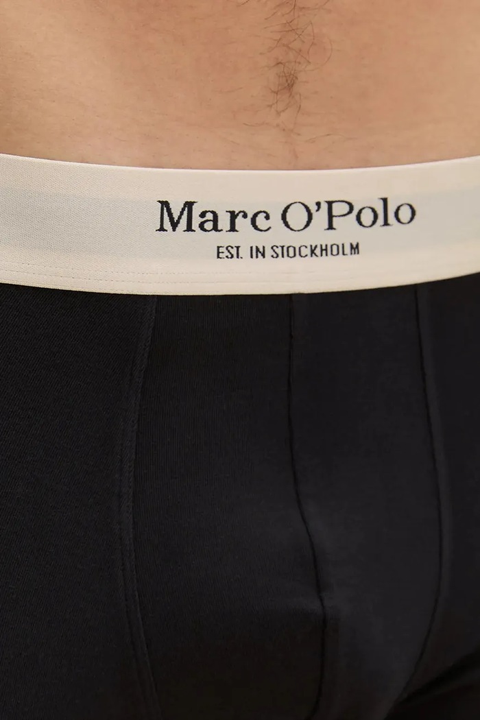 Bokserki męskie z modalem 3-pack Marc O'Polo 10229237 czarny