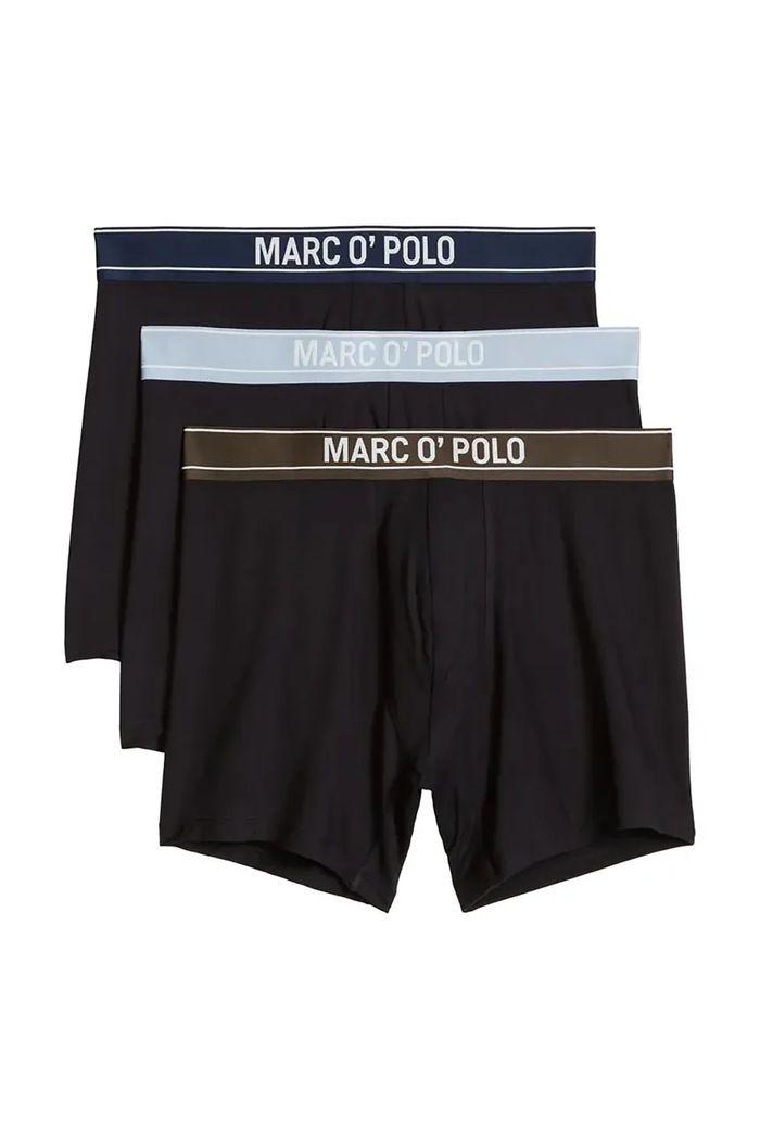 Marc O'Polo Bokserki męskie z modalem 3-pack czarny 10228511