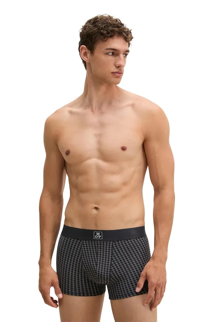 Marc O'Polo Bokserki męskie bawełniane z elastanem 3-pack 10228508 czarny AW26