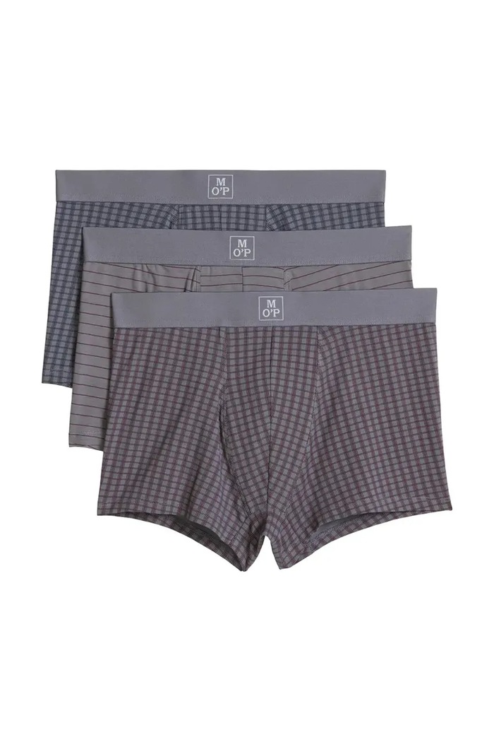 Marc O'Polo Bokserki męskie bawełniane z elastanem 3-pack multicolor 10228508
