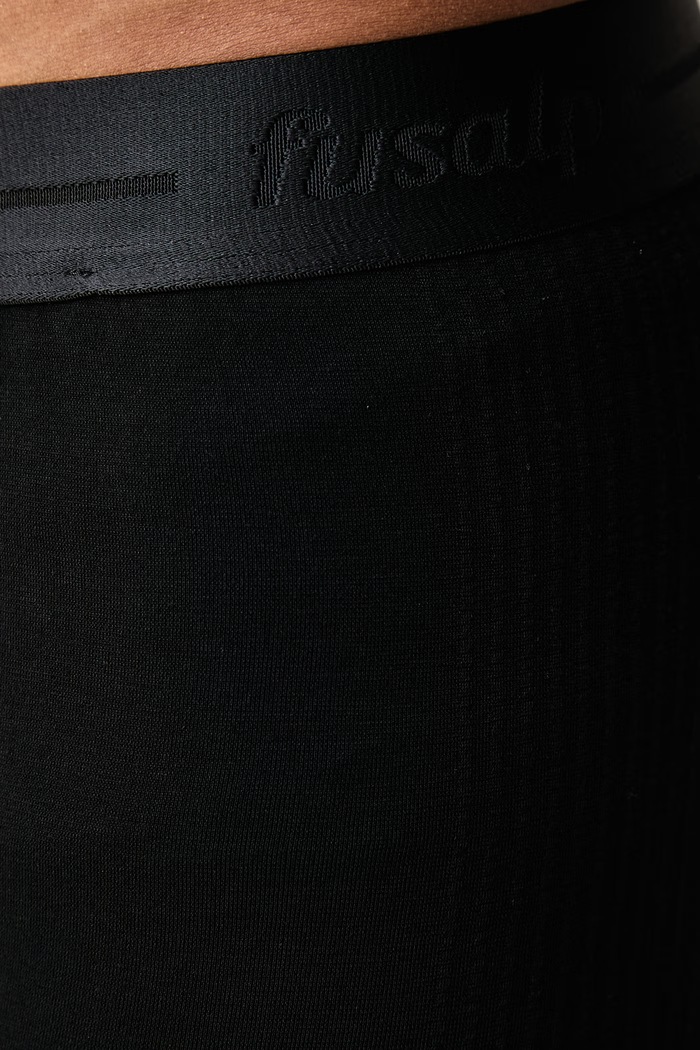 Longsleeve termoaktywny męski z wiskozą ALLO Fusalp A2202 czarny