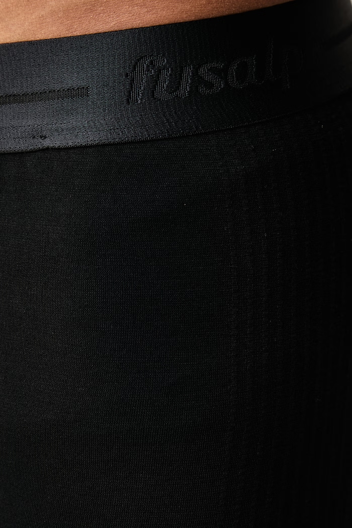 Longsleeve termoaktywny męski z wiskozą ALLO Fusalp A2202 czarny