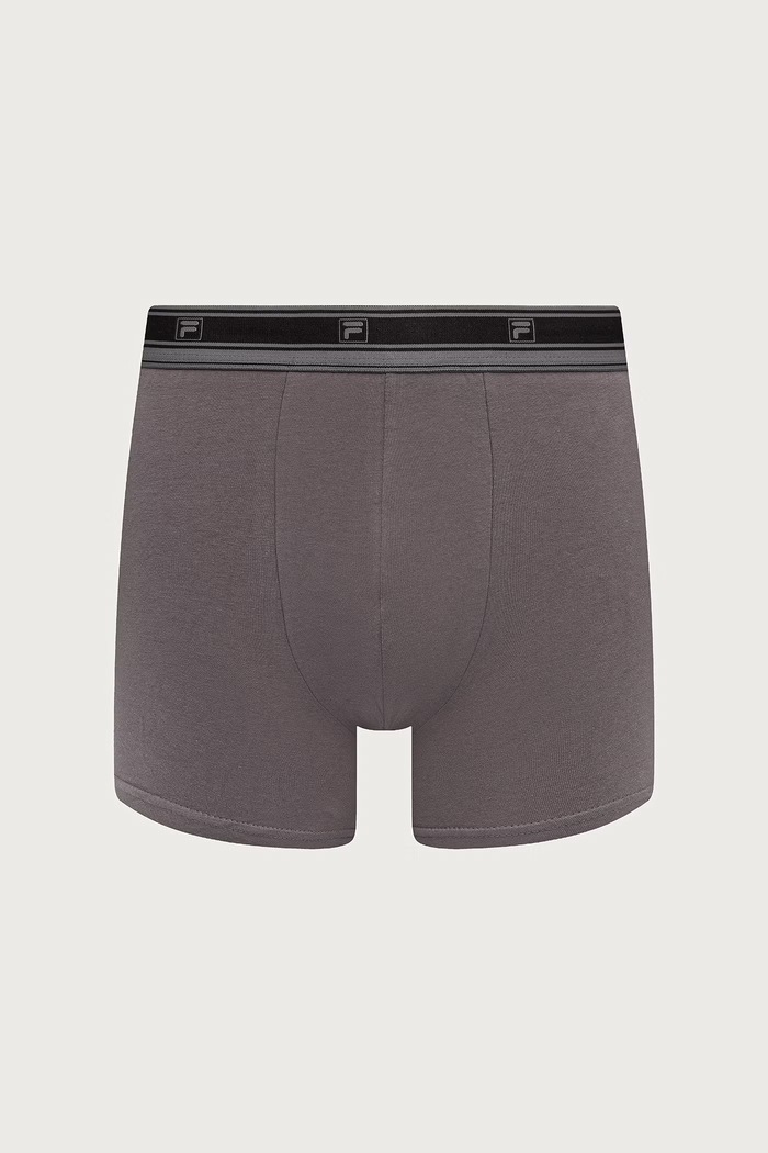 Fila Bokserki męskie bawełniane 2-pack FU5397.2 szary AW26