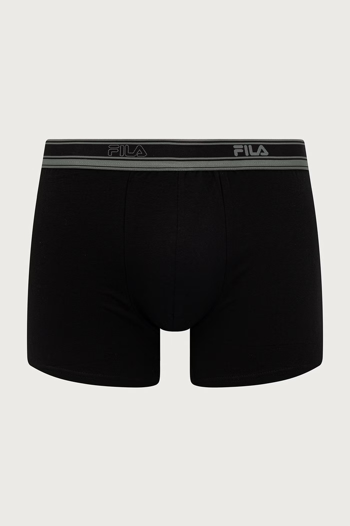 Fila Bokserki męskie bawełniane 2-pack FU5397.2 czarny AW26