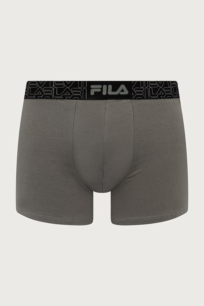 Fila Bokserki męskie z bawełną 2-pack FU5395.2 czarny AW26