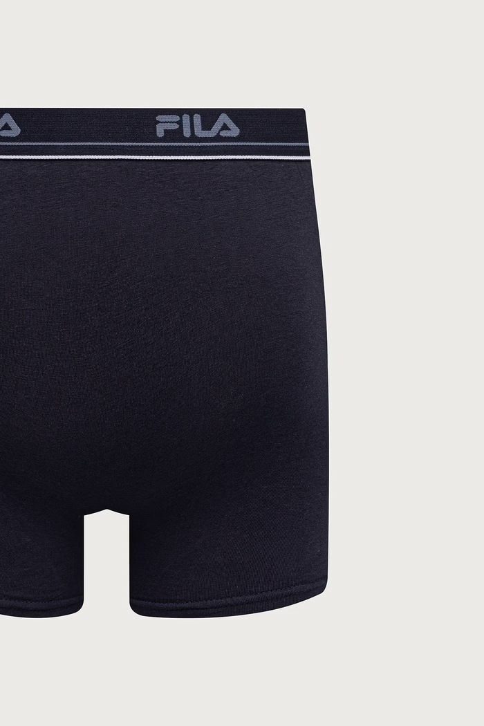 Bokserki męskie bawełniane 2-pack Fila granatowy FU5393.2