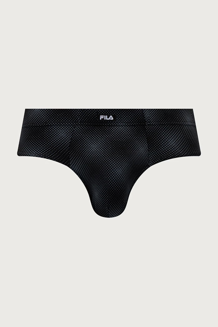 Fila Slipy męskie z bawełną 2-pack FU5392.2 czarny AW26