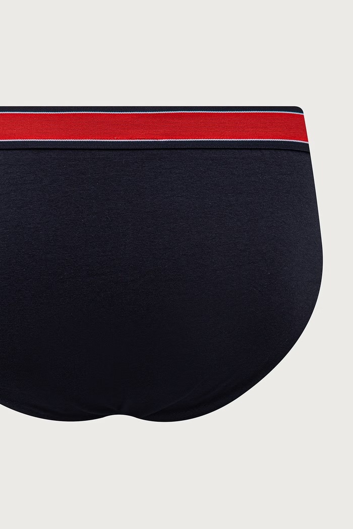 Slipy męskie z bawełną 2-pack Fila granatowy FU5390.2