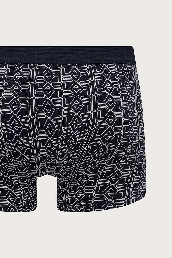 Bokserki męskie z bawełną 2-pack Fila FU5389.2 granatowy