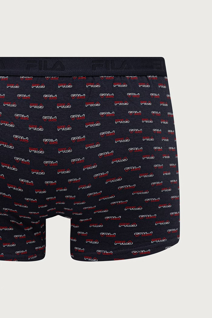Bokserki męskie z bawełną 2-pack Fila FU5385.2 granatowy